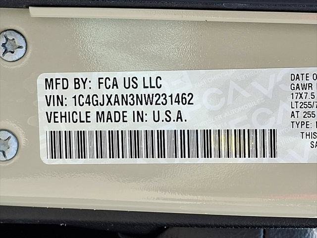 Certified 2022 Jeep Wrangler Sport AWD/4WD image 27