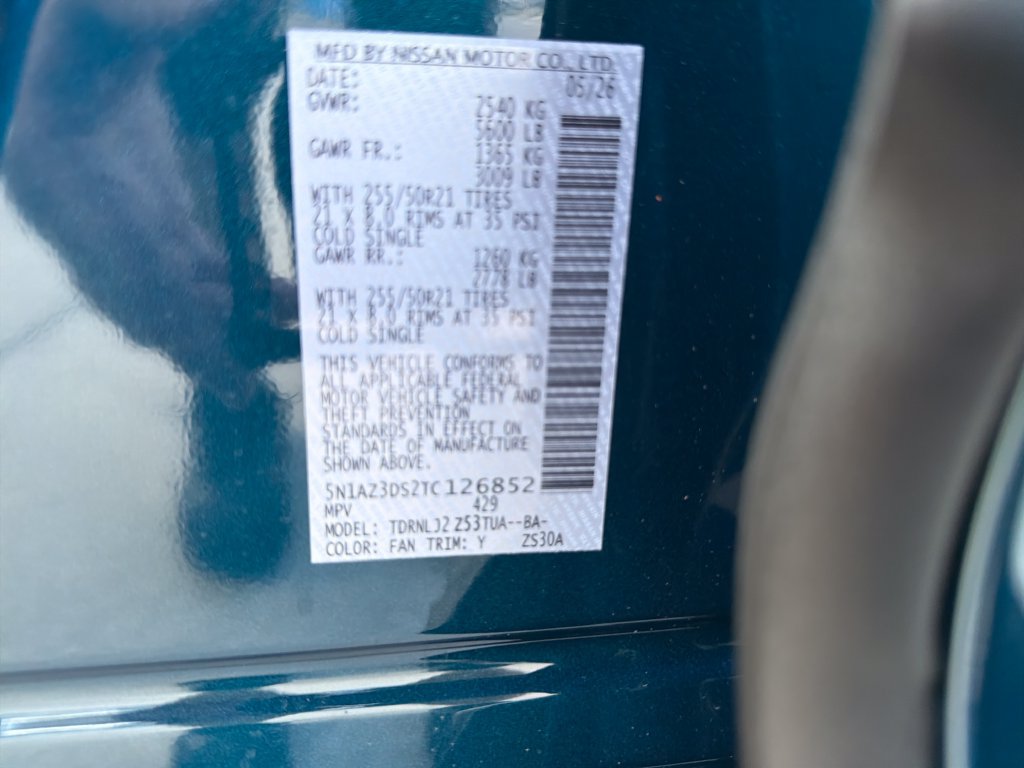 New 2026 Nissan Murano Platinum w/ Cargo Package AWD/4WD image 36