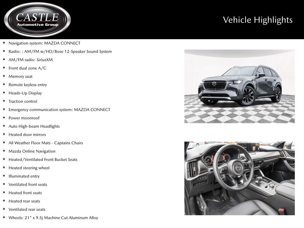 New 2026 MAZDA CX-90 3.3 Turbo S w/ Premium Plus AWD/4WD image 4
