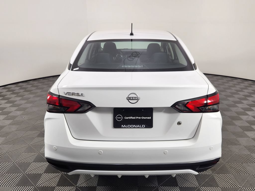 Certified 2025 Nissan Versa S w/ Trunk Package FWD image 4