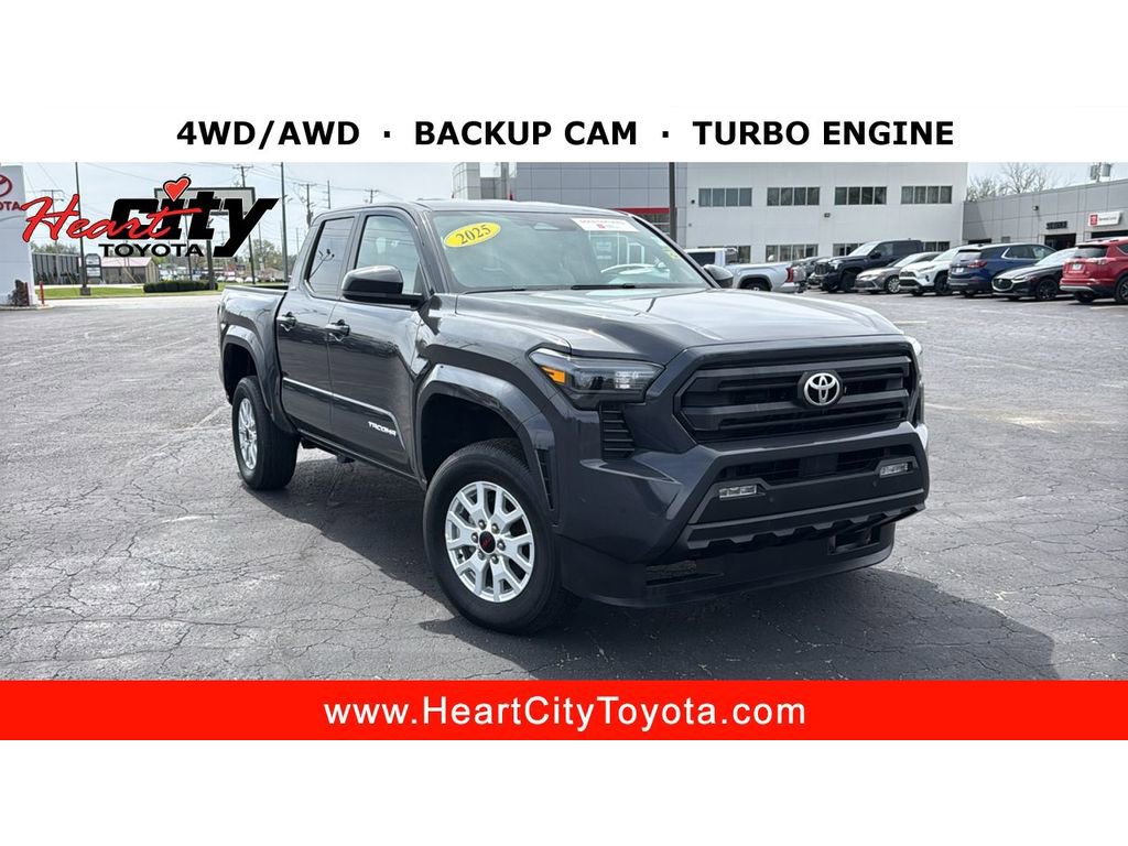 Certified 2025 Toyota Tacoma SR5 w/ SR5 Upgrade Package AWD/4WD image 1
