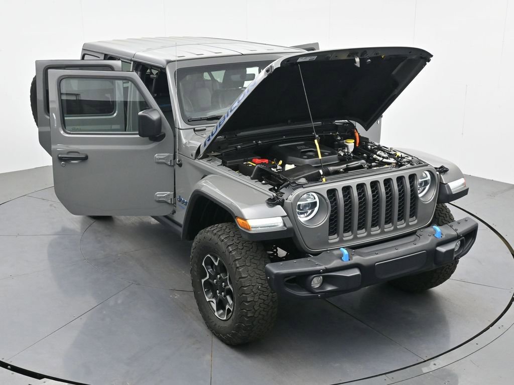Used 2021 Jeep Wrangler Unlimited Rubicon 4xe w/ Steel Bumper Group AWD/4WD image 38