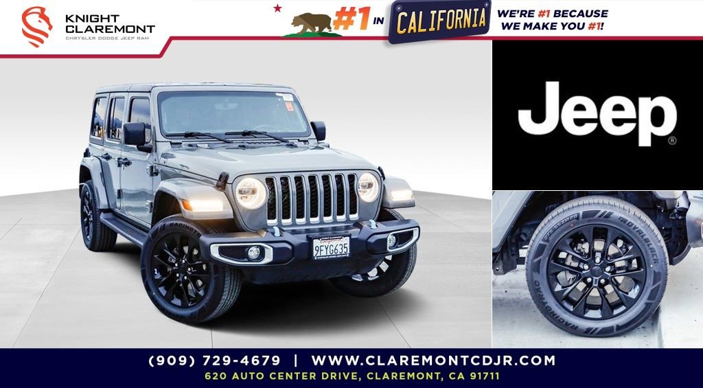 Used 2023 Jeep Wrangler Unlimited Sahara w/ Cold Weather Group AWD/4WD image 1