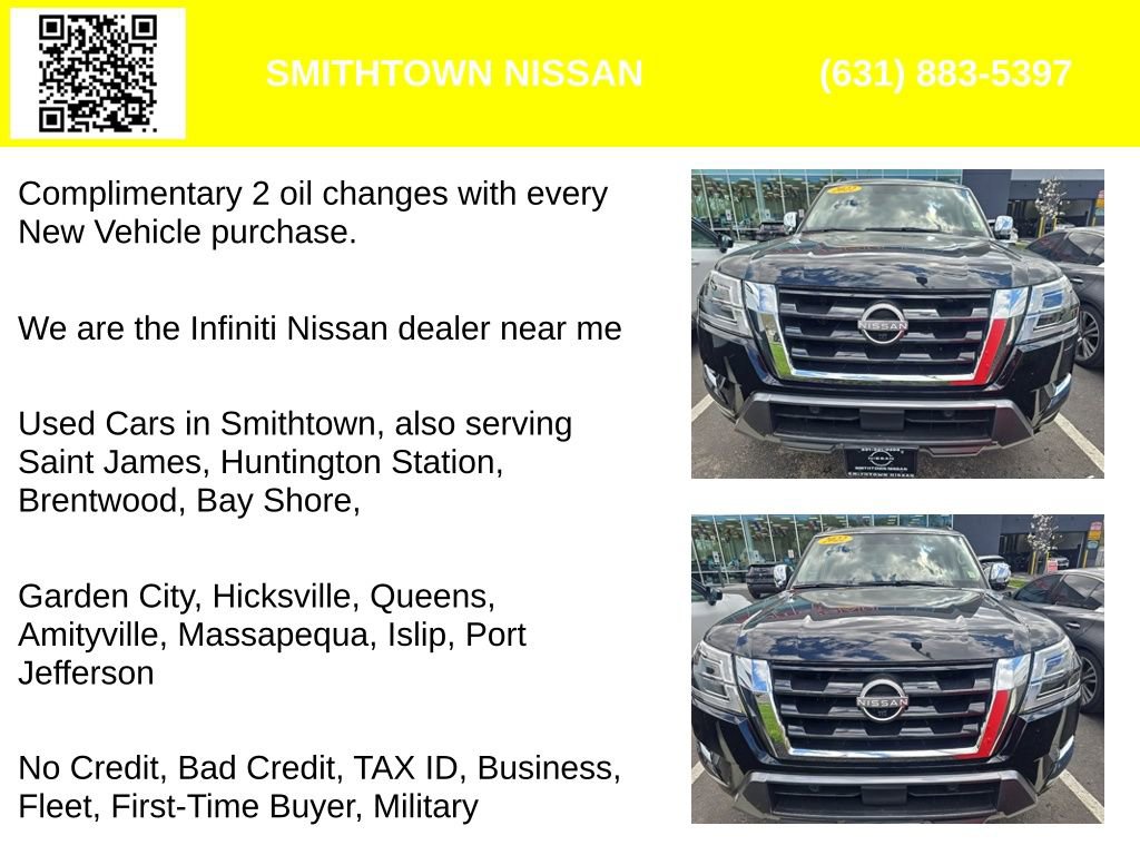 Used 2022 Nissan Armada Platinum w/ Captain's Chairs Package image 2