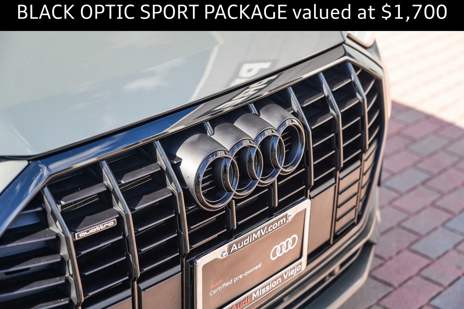 Certified 2023 Audi Q3 2.0T Premium w/ Black Optic Sport Package AWD/4WD image 3