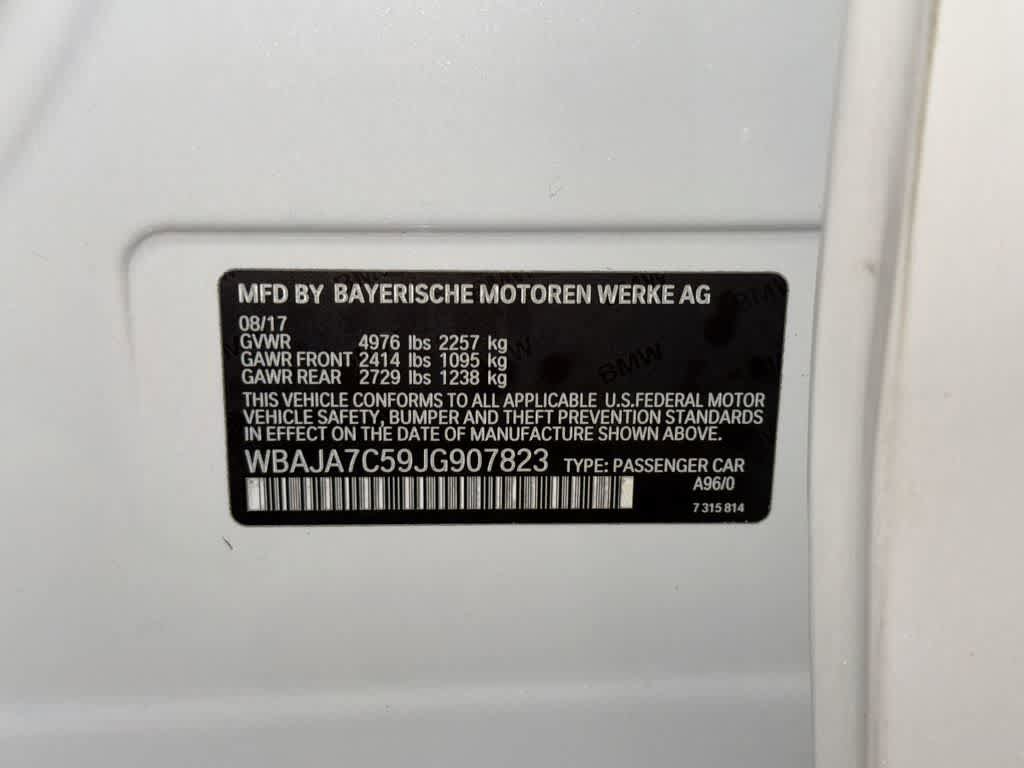 Used 2018 BMW 530i xDrive AWD/4WD image 14
