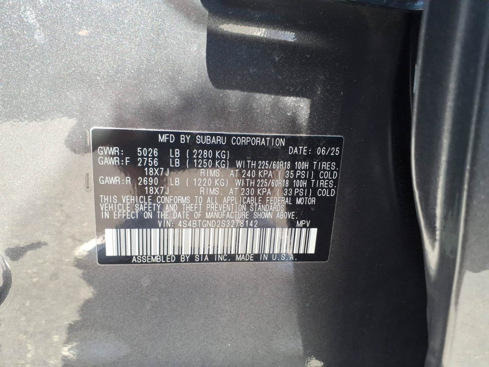 Certified 2025 Subaru Outback Limited XT AWD/4WD image 26