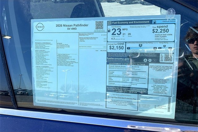 New 2026 Nissan Pathfinder SV image 13
