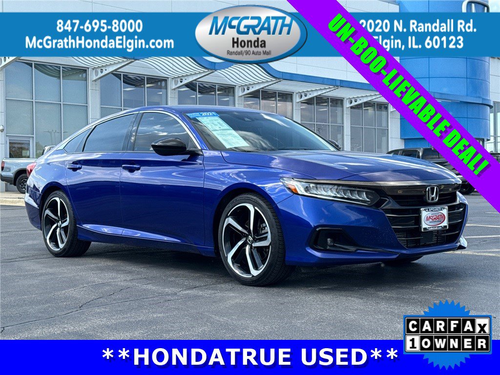 Certified 2021 Honda Accord Sport Special Edition