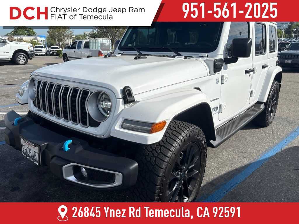 Used 2024 Jeep Wrangler Unlimited Sahara w/ Technology Group AWD/4WD image 1