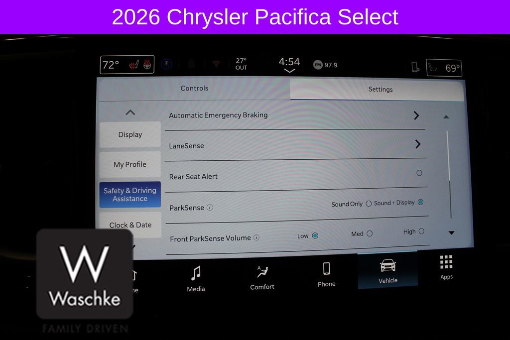 New 2026 Chrysler Pacifica Select w/ S Appearance Package image 56