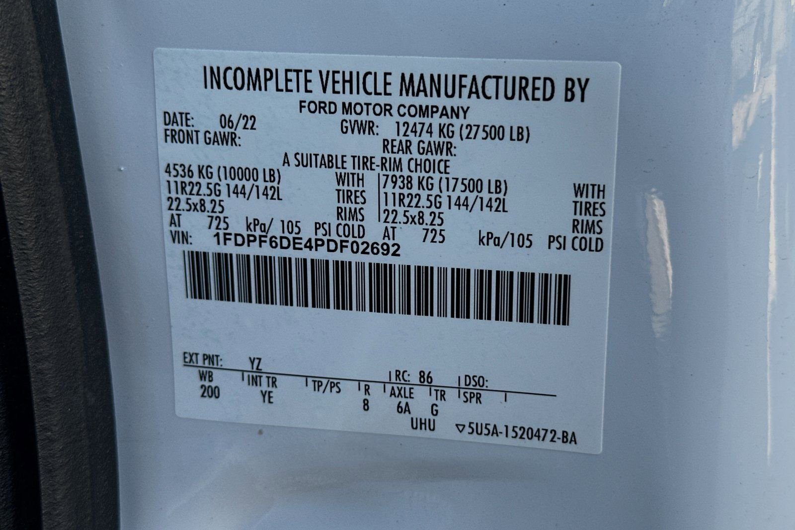 Used 2023 Ford F650 2WD Regular Cab Super Duty image 26