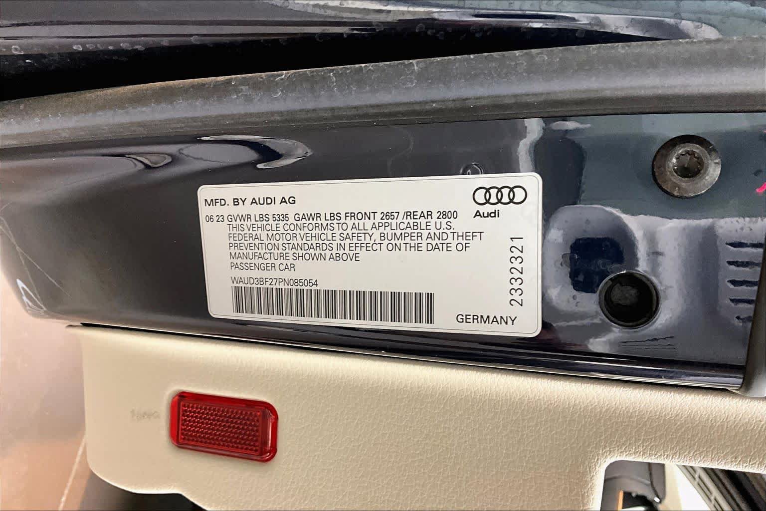 Used 2023 Audi A6 2.0T Premium w/ Convenience Package AWD/4WD image 34