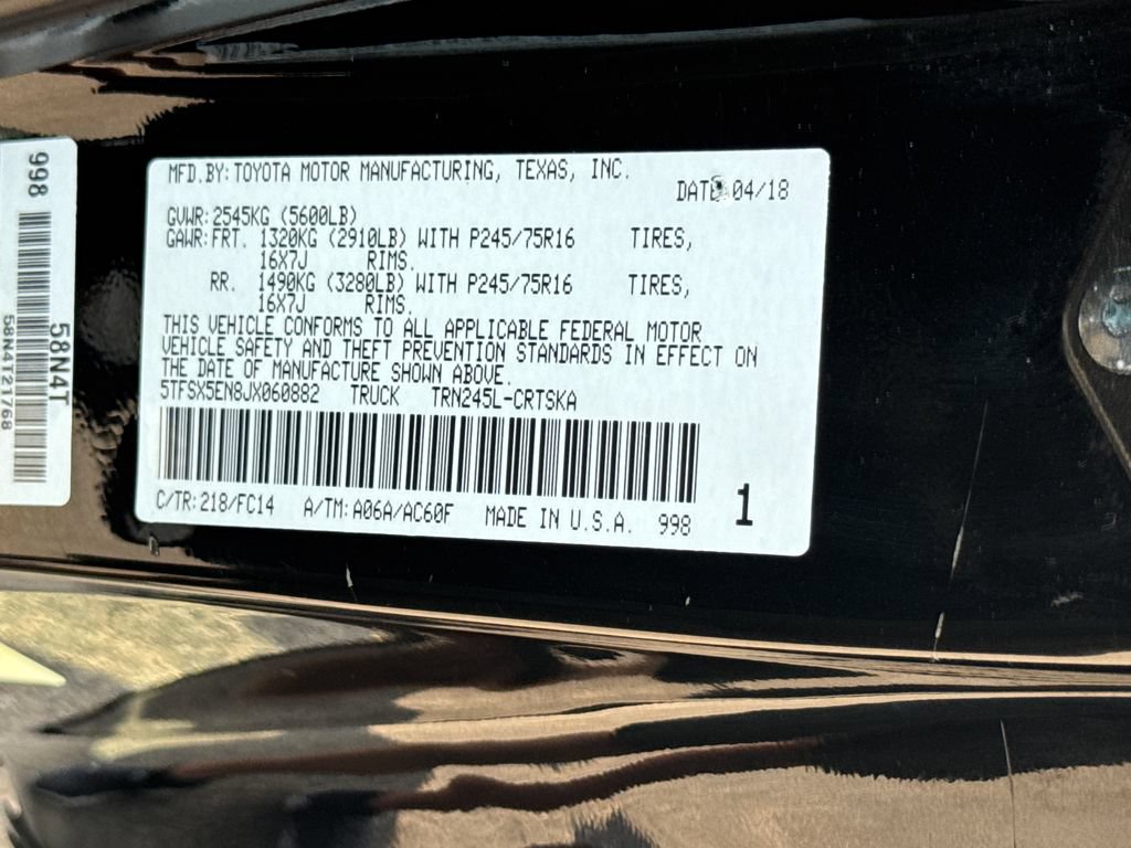 Used 2018 Toyota Tacoma SR5 AWD/4WD image 45