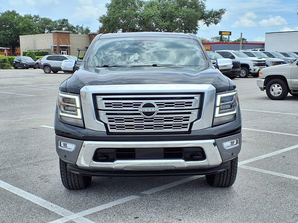 Used 2023 Nissan Titan Platinum Reserve w/ Moonroof Package AWD/4WD image 2