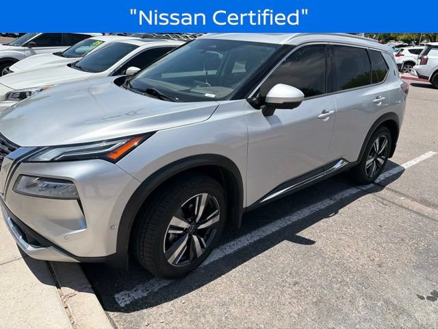 Certified 2023 Nissan Rogue Platinum w/ Platinum Premium Package AWD/4WD image 2