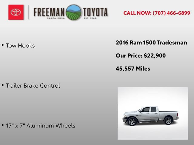 Used 2016 RAM 1500 Tradesman w/ Popular Equipment Group AWD/4WD image 13