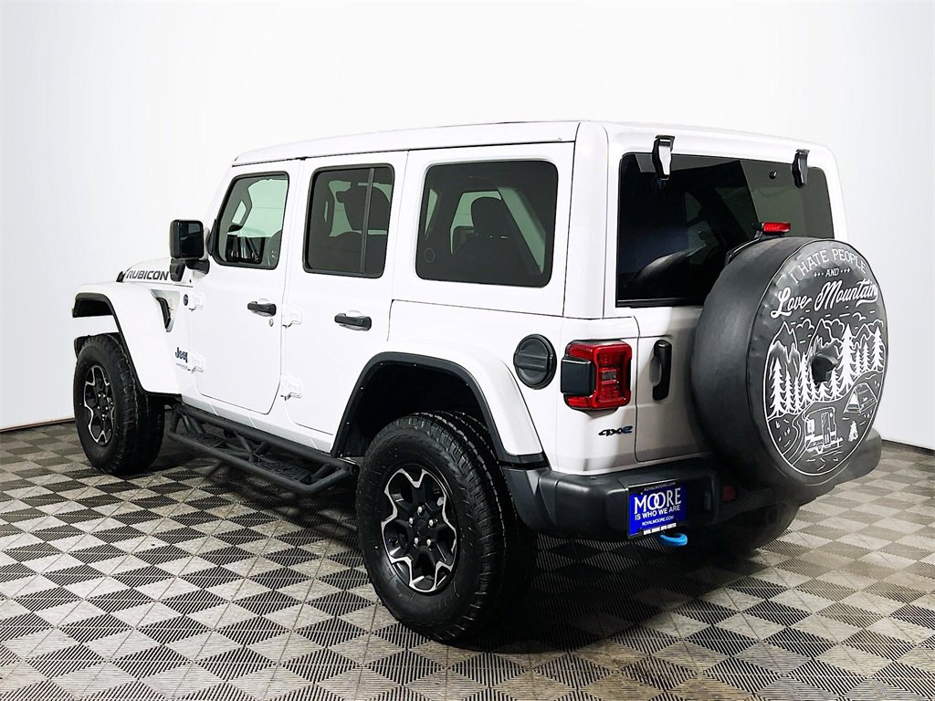 Used 2021 Jeep Wrangler Unlimited Rubicon 4xe w/ Steel Bumper Group image 6