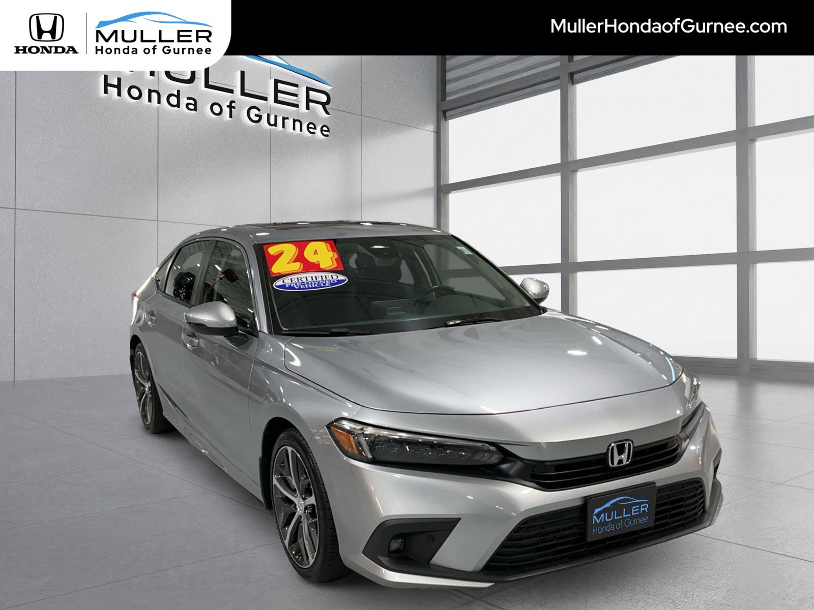 Certified 2024 Honda Civic Touring image 1
