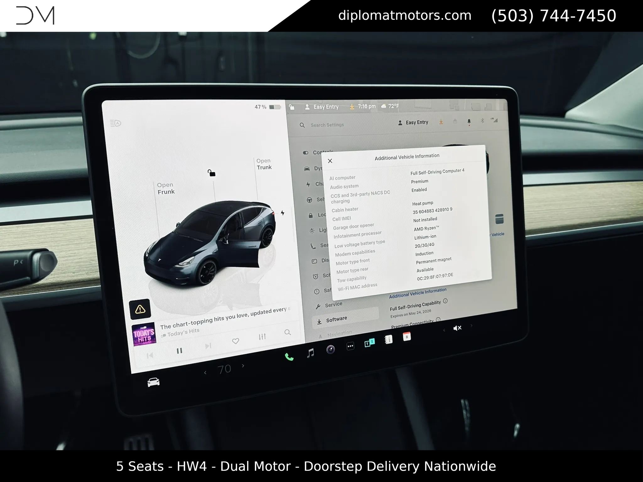 Used 2024 Tesla Model Y Performance AWD/4WD image 34