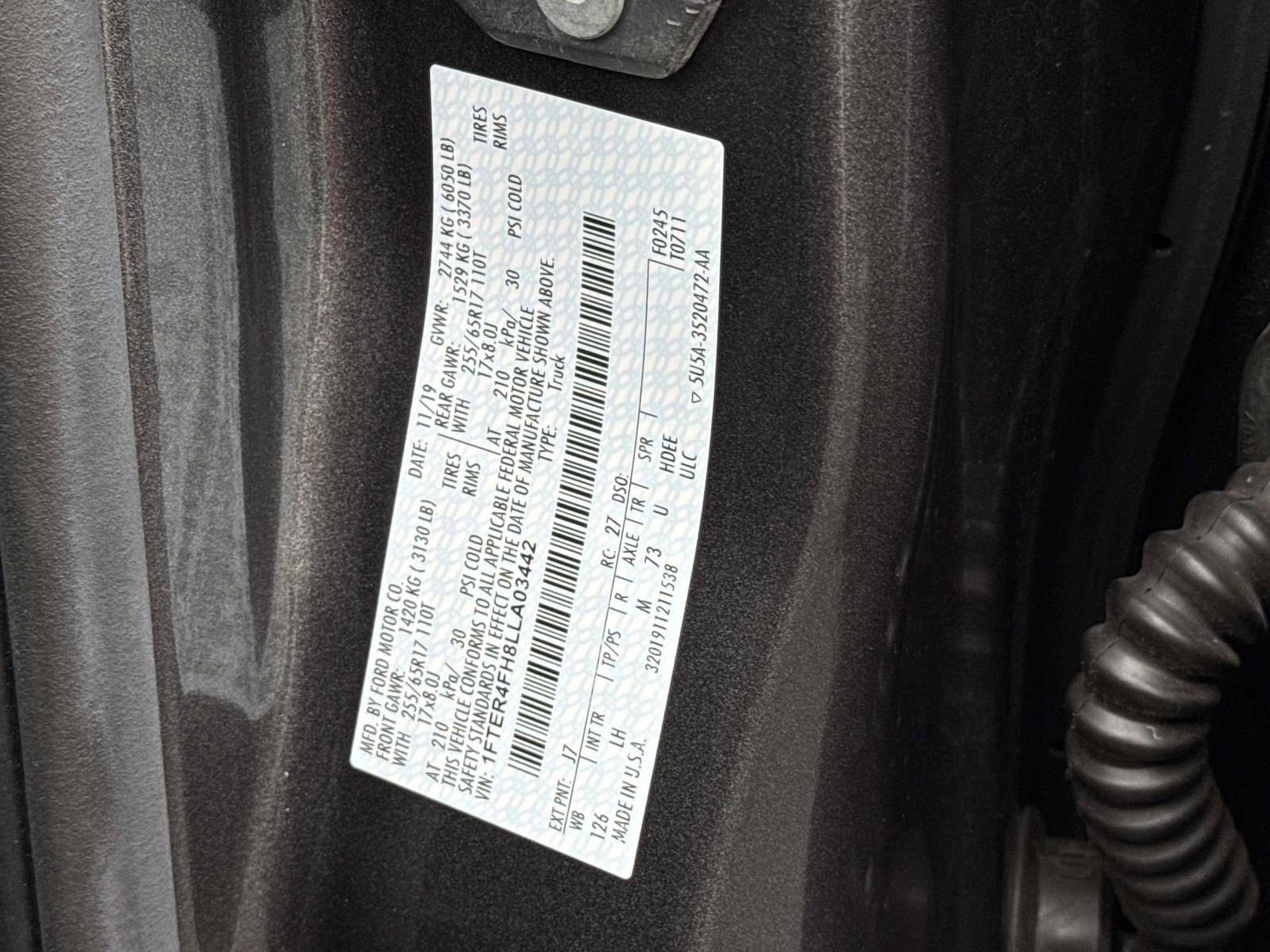 Used 2020 Ford Ranger XLT w/ Equipment Group 301A Mid image 30