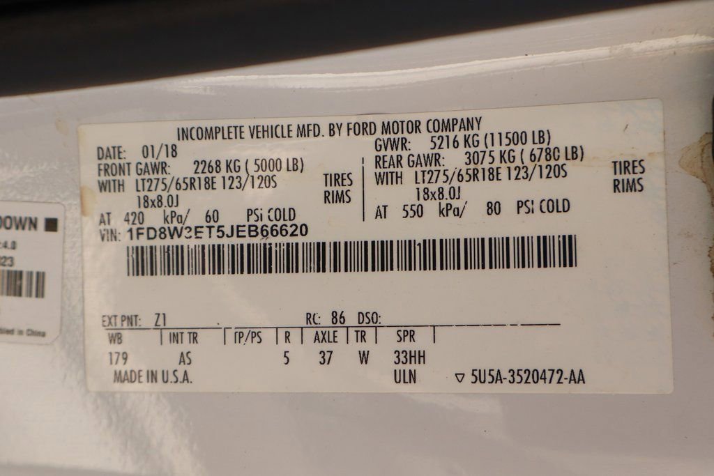 Used 2018 Ford F350 XL w/ Power Equipment Group image 54
