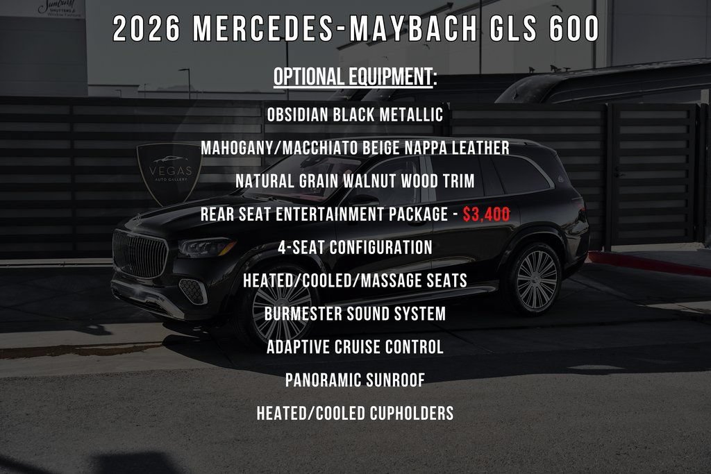 Used 2026 Mercedes-Benz Maybach GLS 600 4MATIC image 5