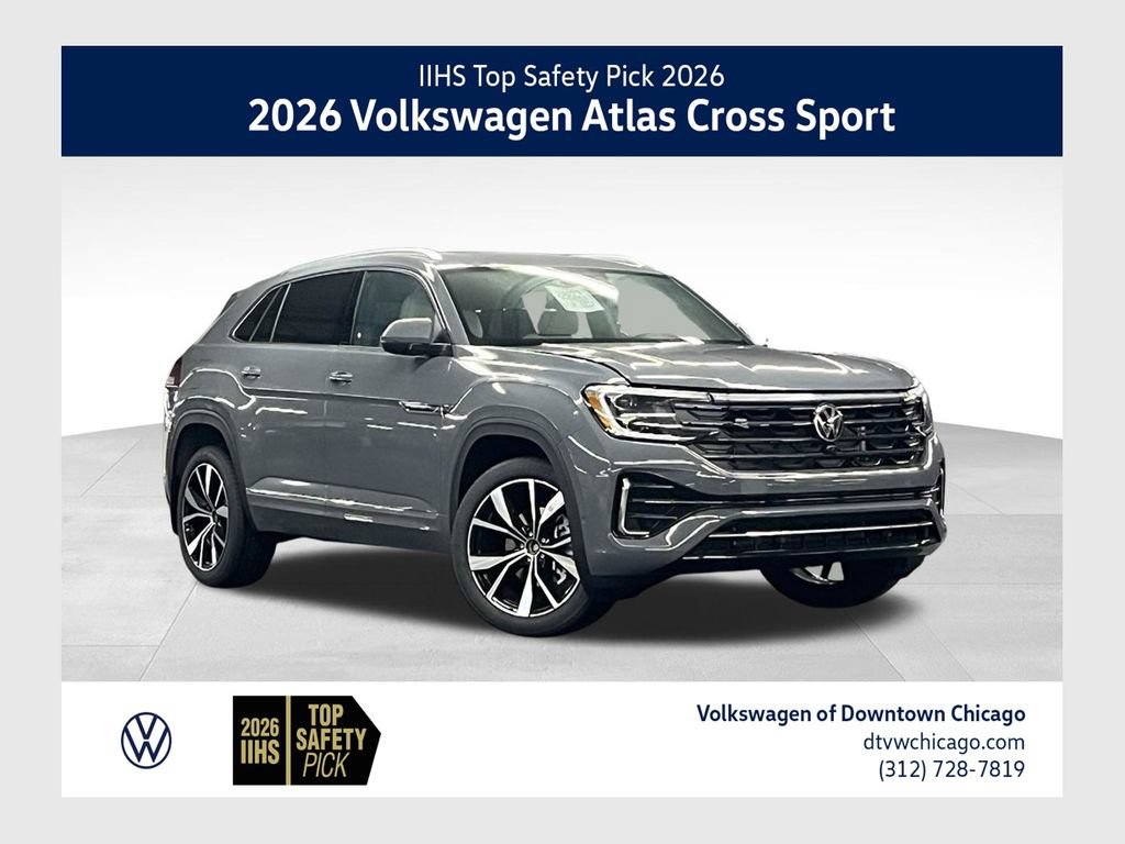 New 2026 Volkswagen Atlas Cross Sport SEL Premium R-Line