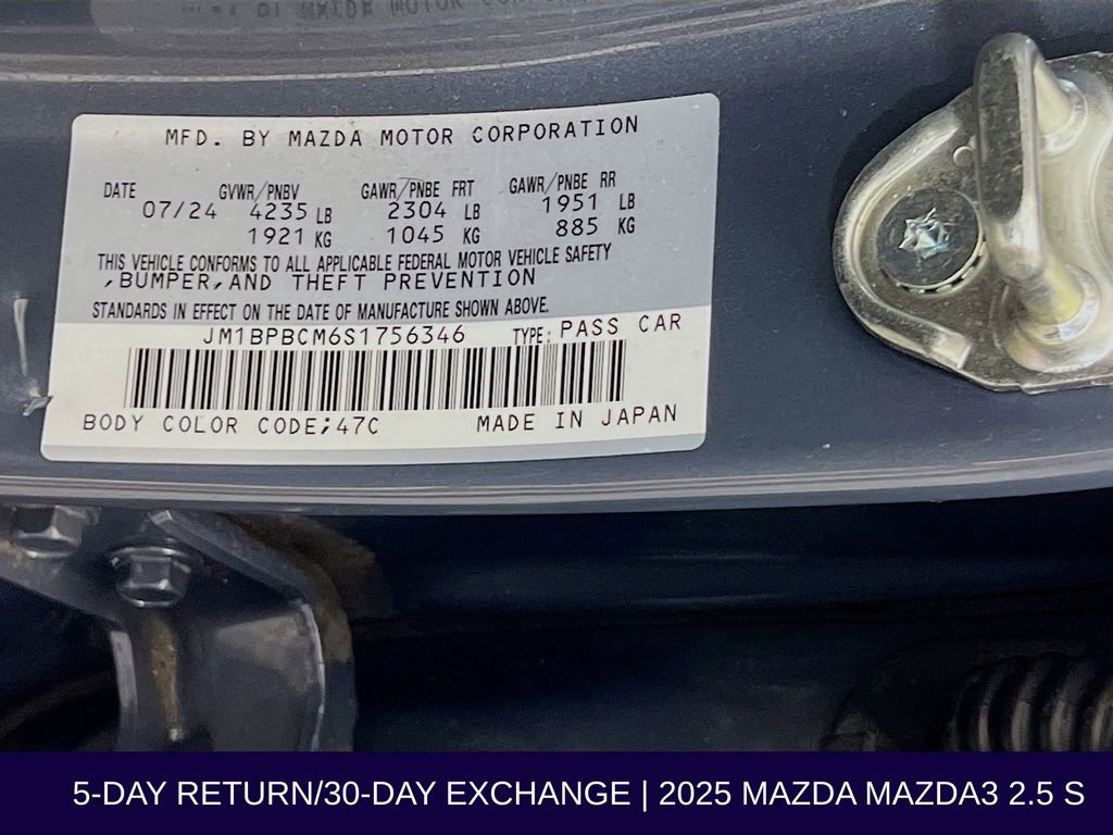 Used 2025 MAZDA MAZDA3 s AWD/4WD image 36