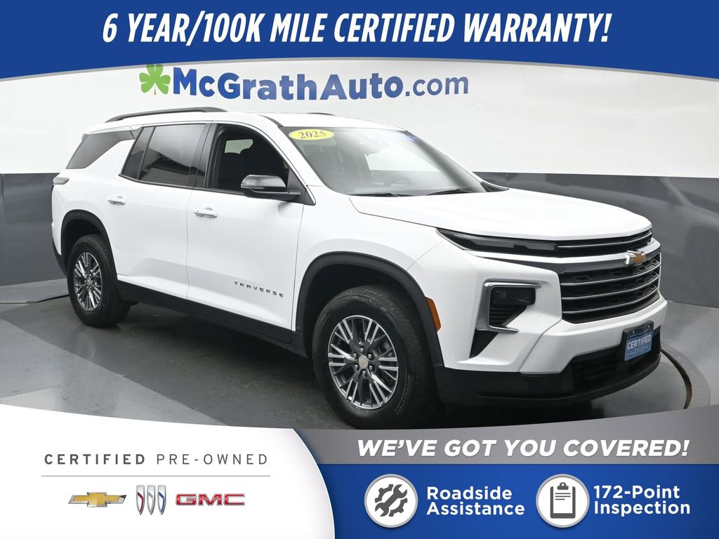 Certified 2025 Chevrolet Traverse LT