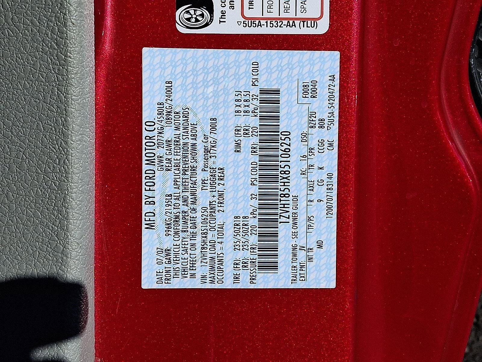 Used 2008 Ford Mustang GT Premium image 48