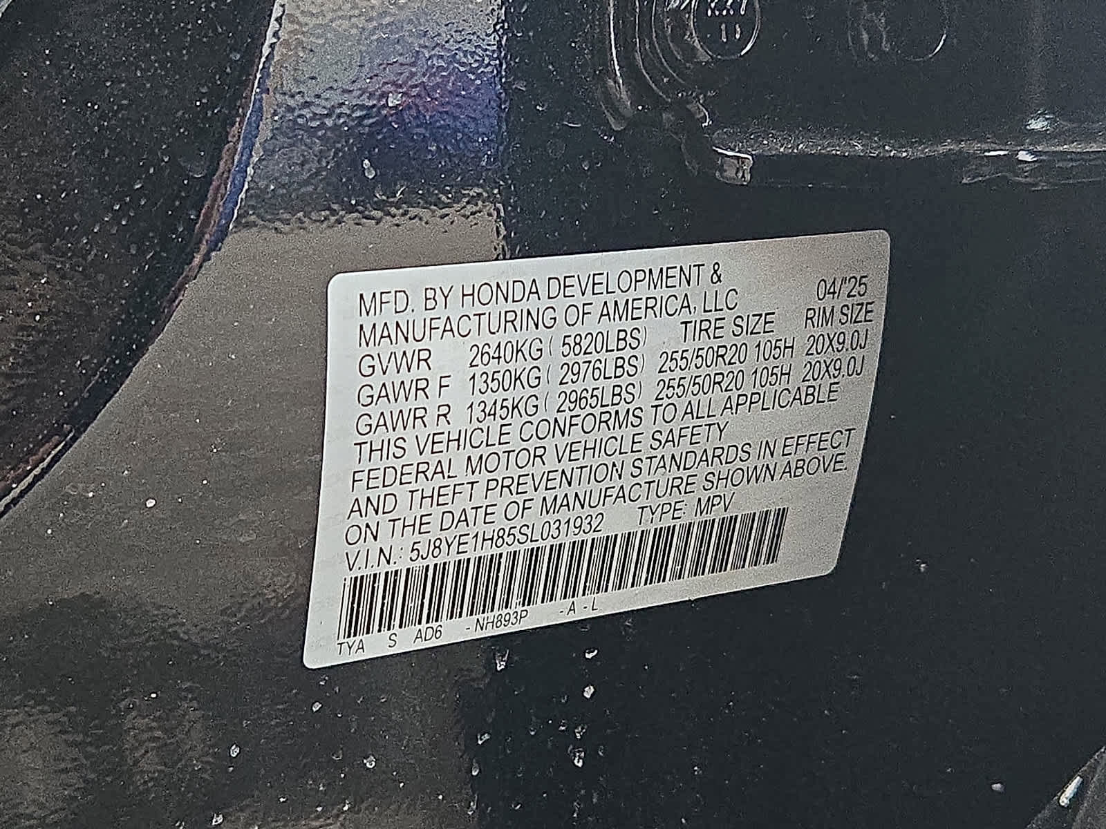 Certified 2025 Acura MDX SH-AWD w/ Advance Package image 28