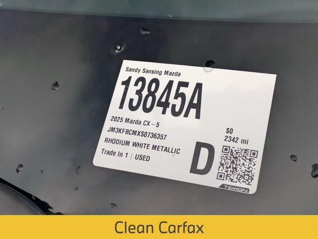 Certified 2025 MAZDA CX-5 Carbon Edition AWD/4WD image 5