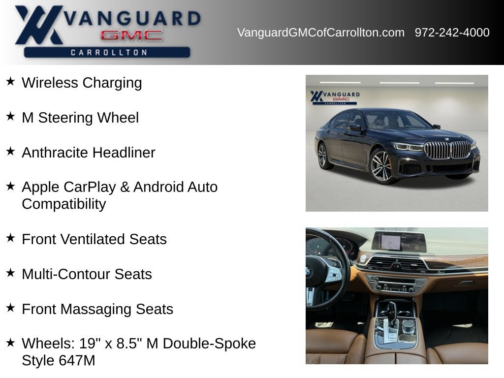 Used 2022 BMW 750i xDrive w/ M Sport Package AWD/4WD image 18