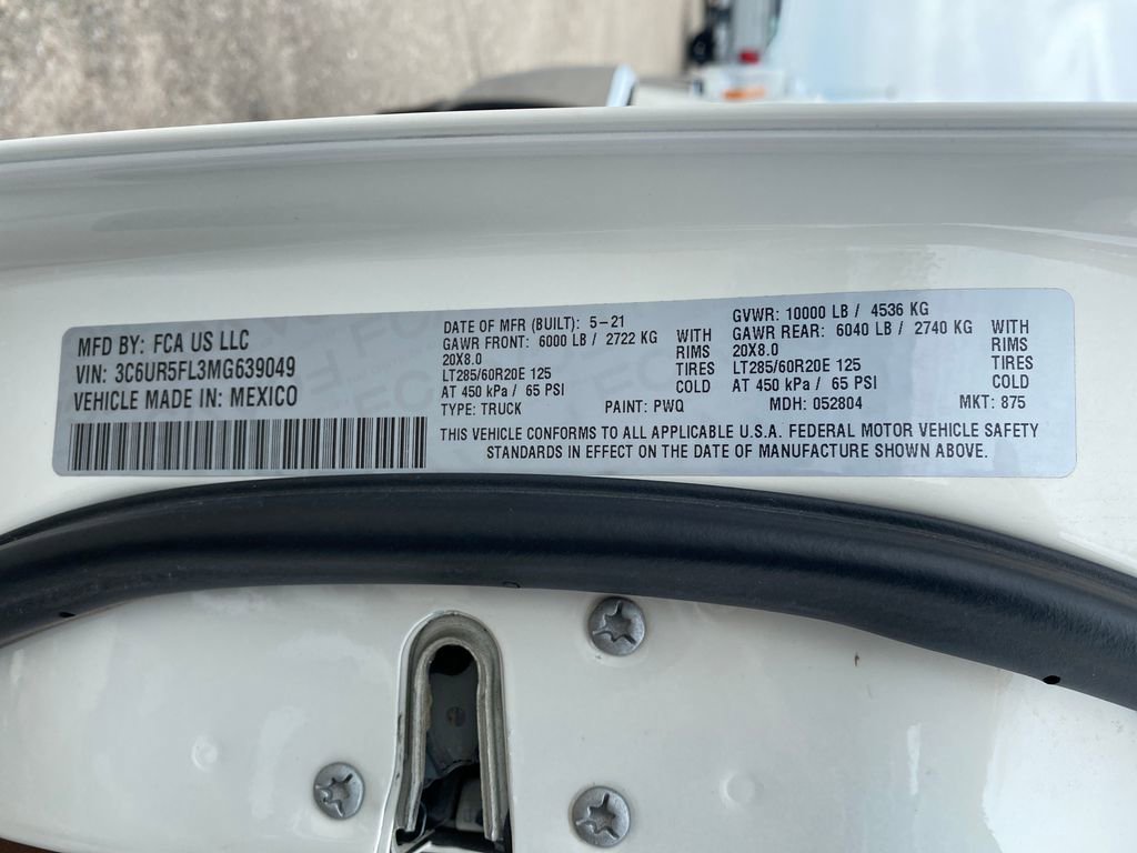 Used 2021 RAM 2500 Laramie AWD/4WD image 28