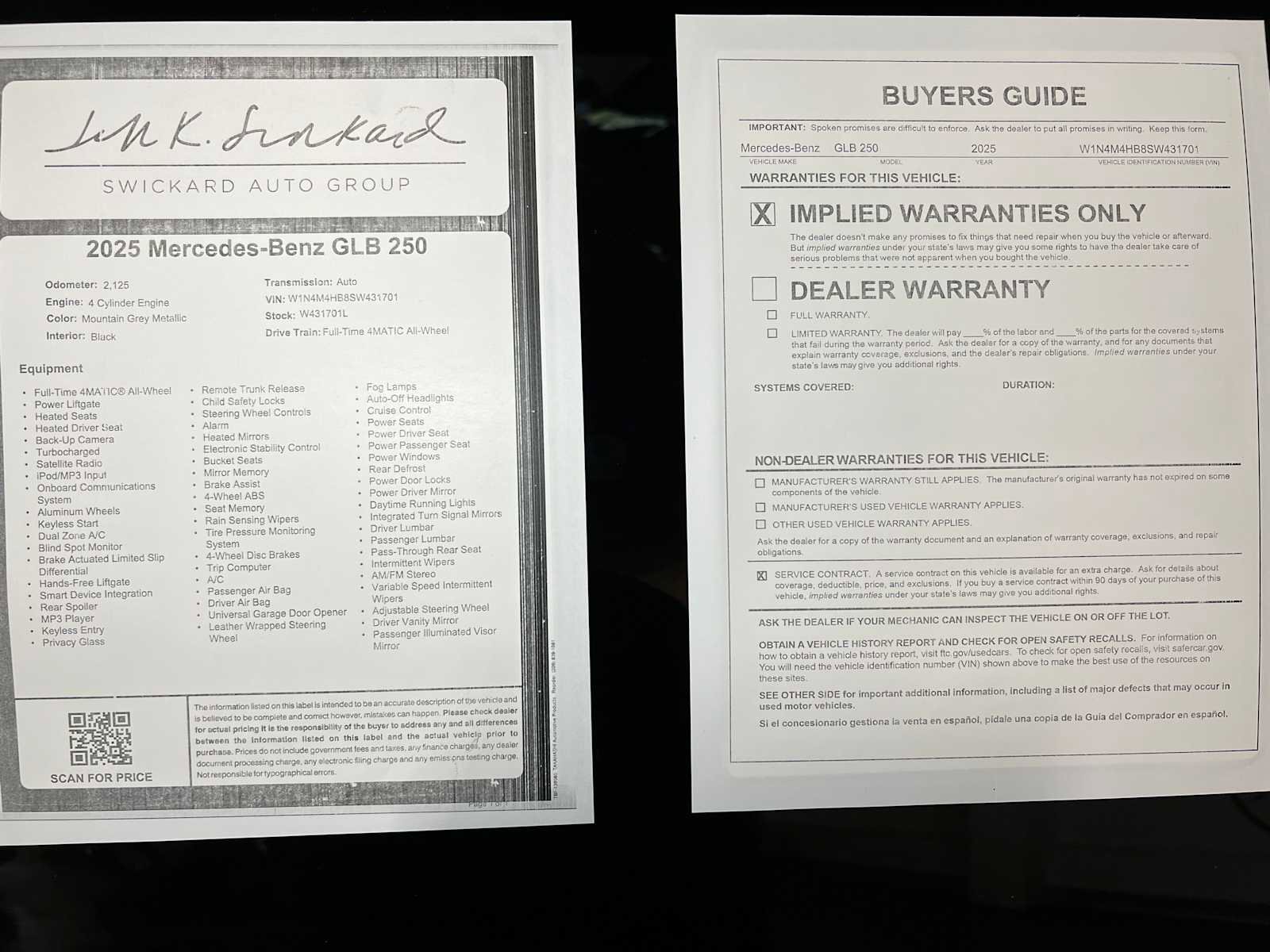 Certified 2025 Mercedes-Benz GLB 250 4MATIC image 40