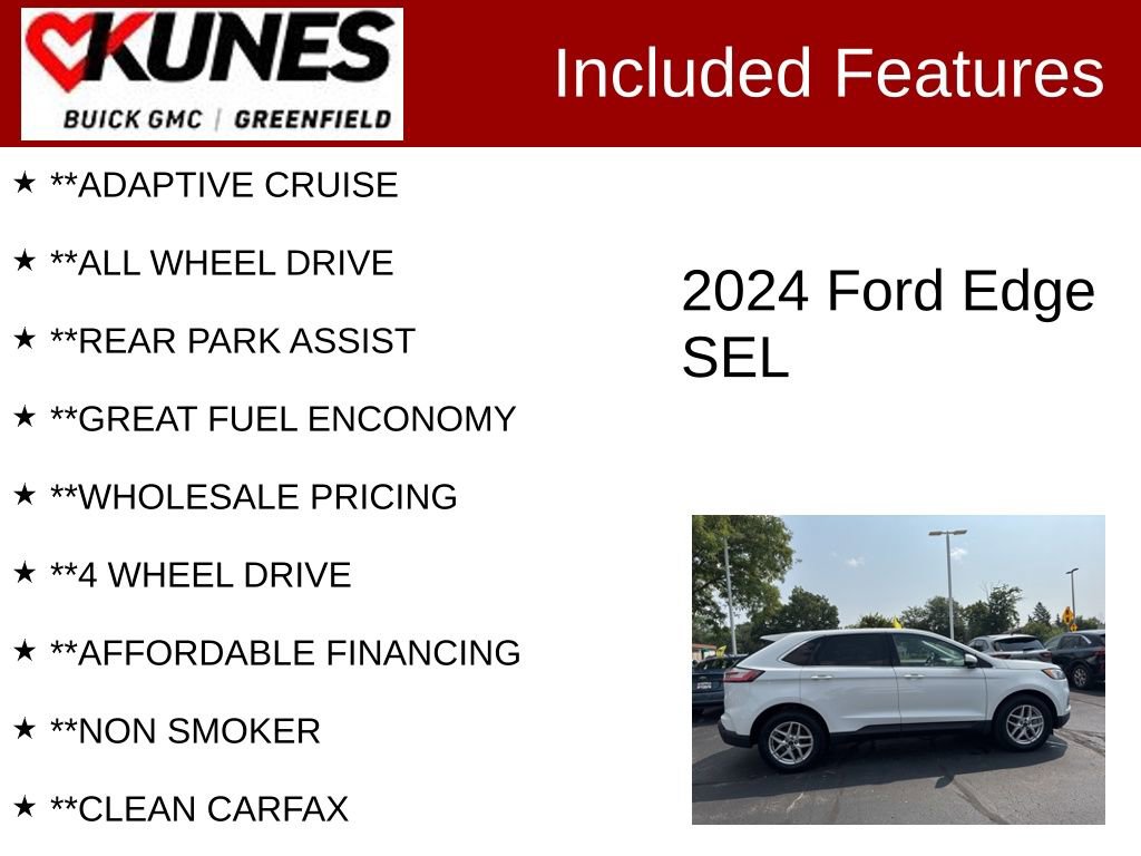 Used 2024 Ford Edge SEL image 3