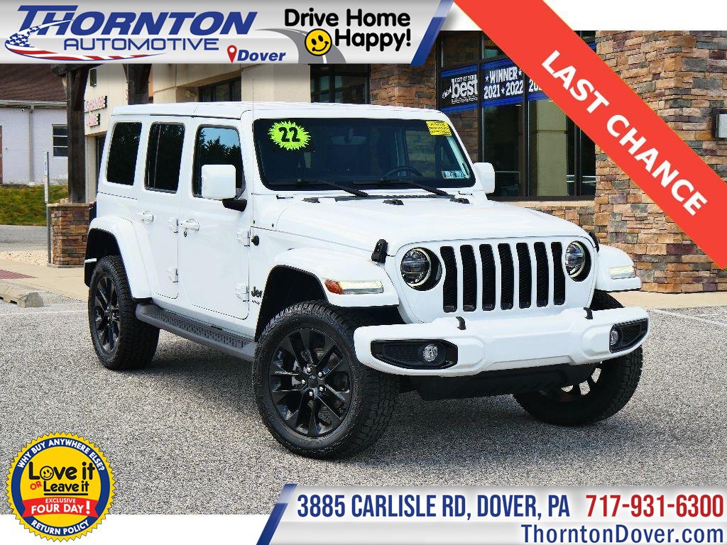 Used 2022 Jeep Wrangler Unlimited Sahara AWD/4WD image 1