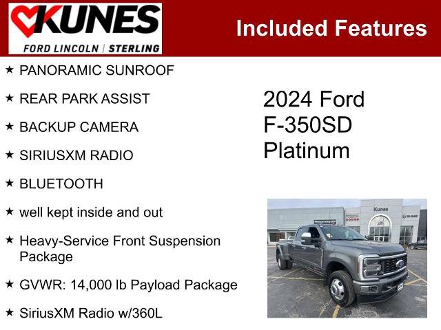 Certified 2024 Ford F350 Platinum w/ FX4 Off-Road Package image 3