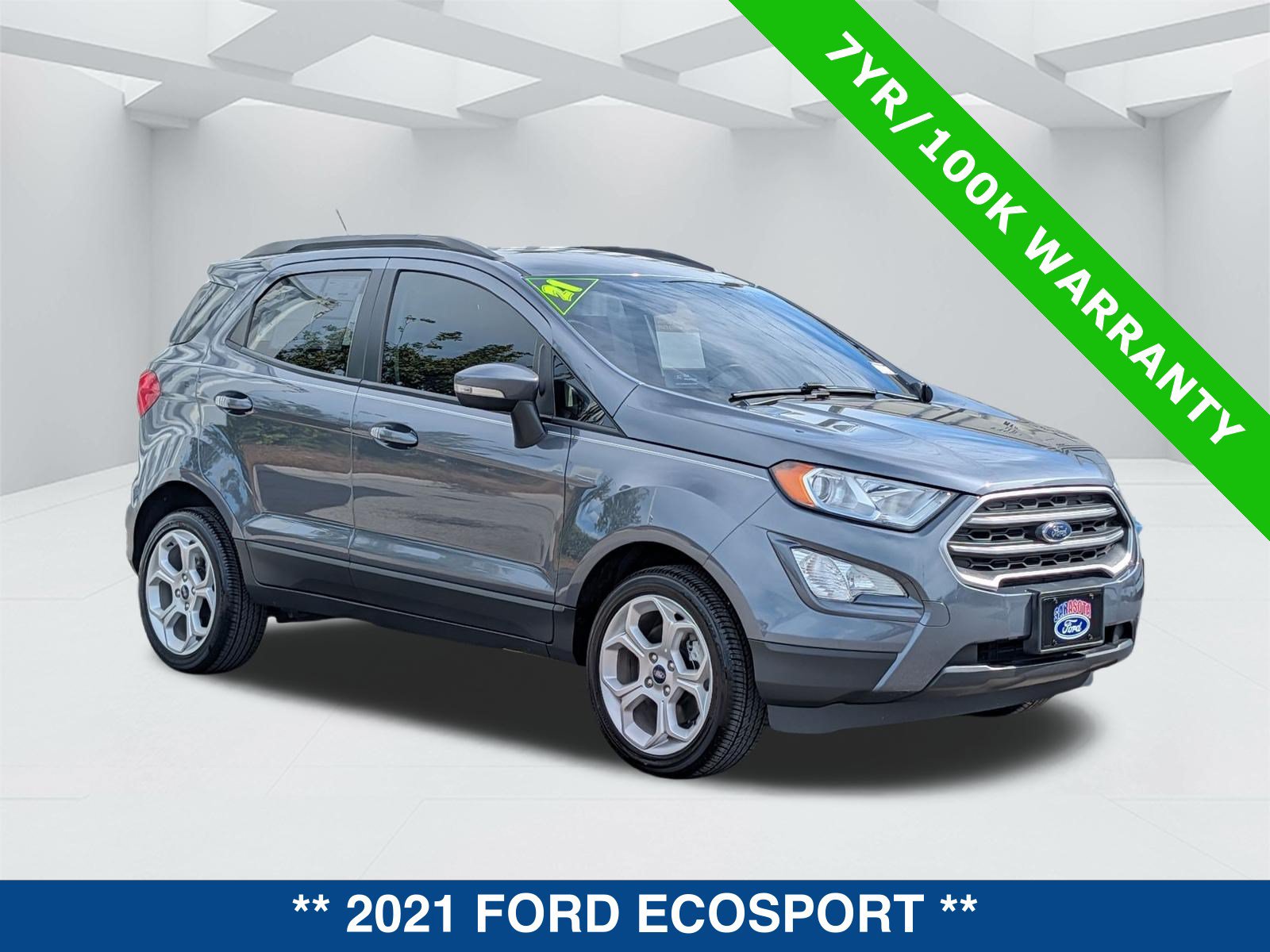 Certified 2021 Ford EcoSport SE w/ SE Convenience Package FWD image 3