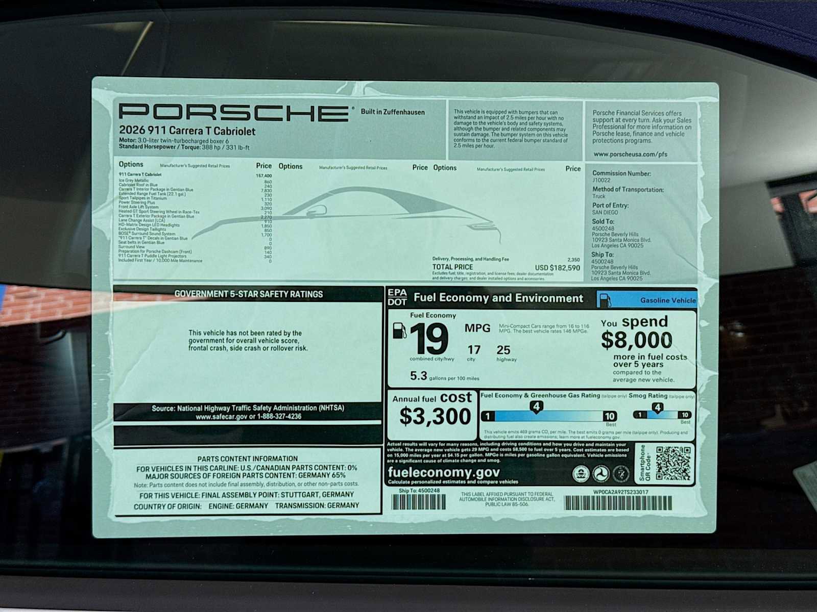 New 2026 Porsche 911 Carrera T image 32