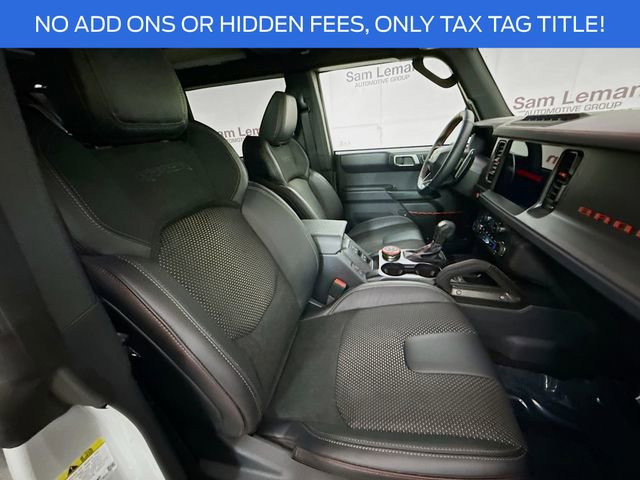 New 2026 Ford Bronco Raptor w/ Interior Carbon Fiber Pack image 29