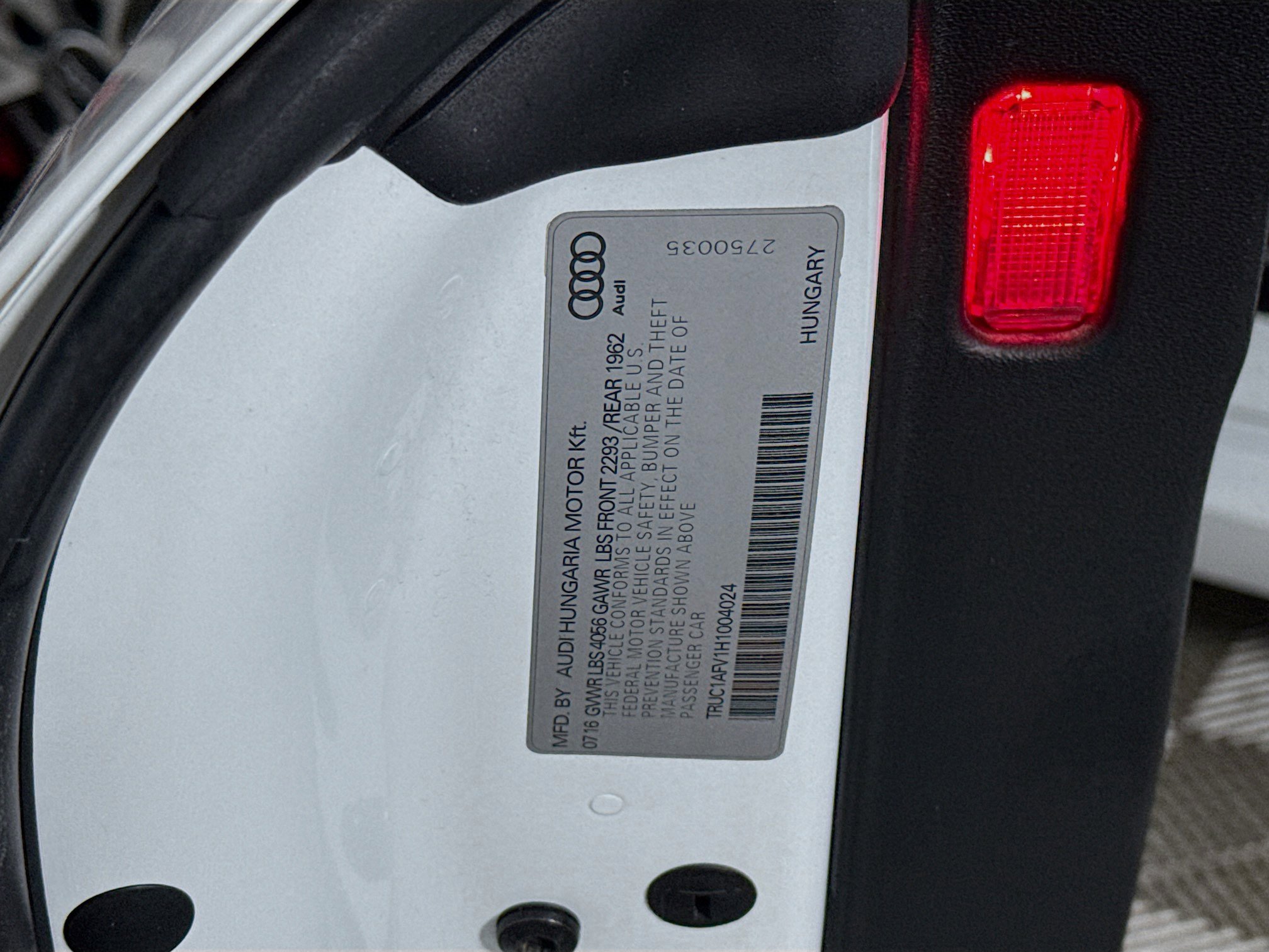 Used 2017 Audi TTS 2.0T Coupe w/ Technology Package image 38