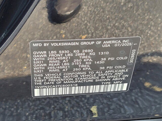 New 2026 Volkswagen Atlas SEL Premium R-Line image 25