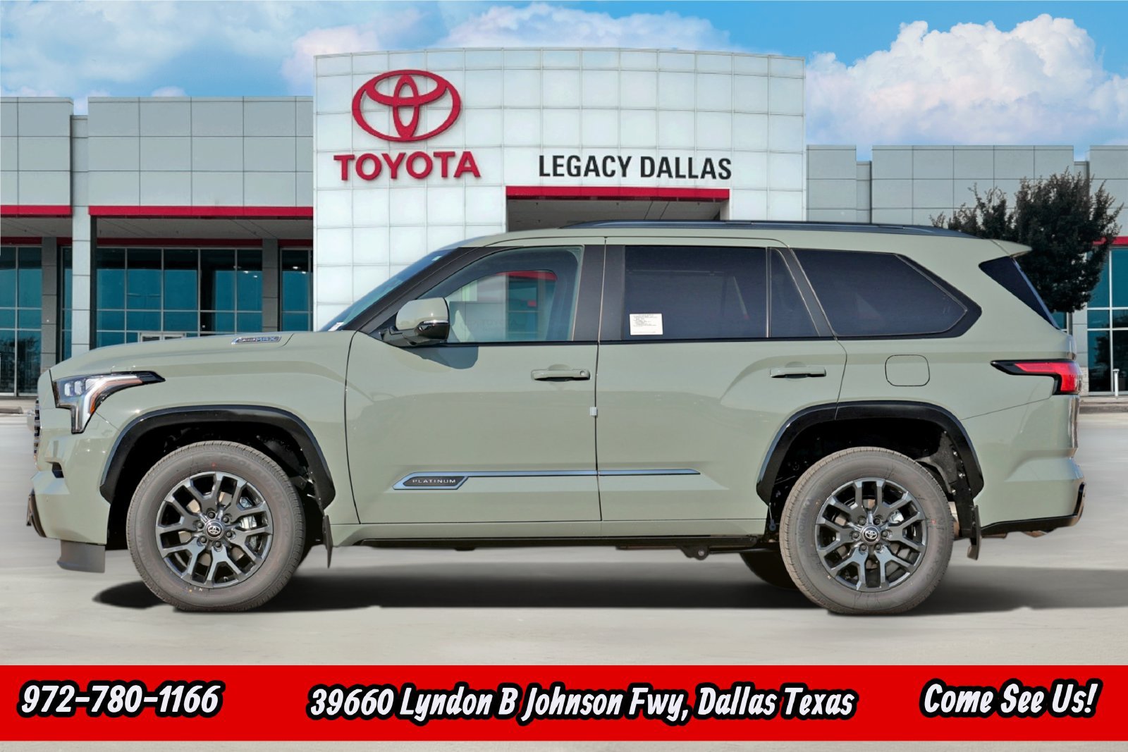 New 2026 Toyota Sequoia Platinum AWD/4WD image 7