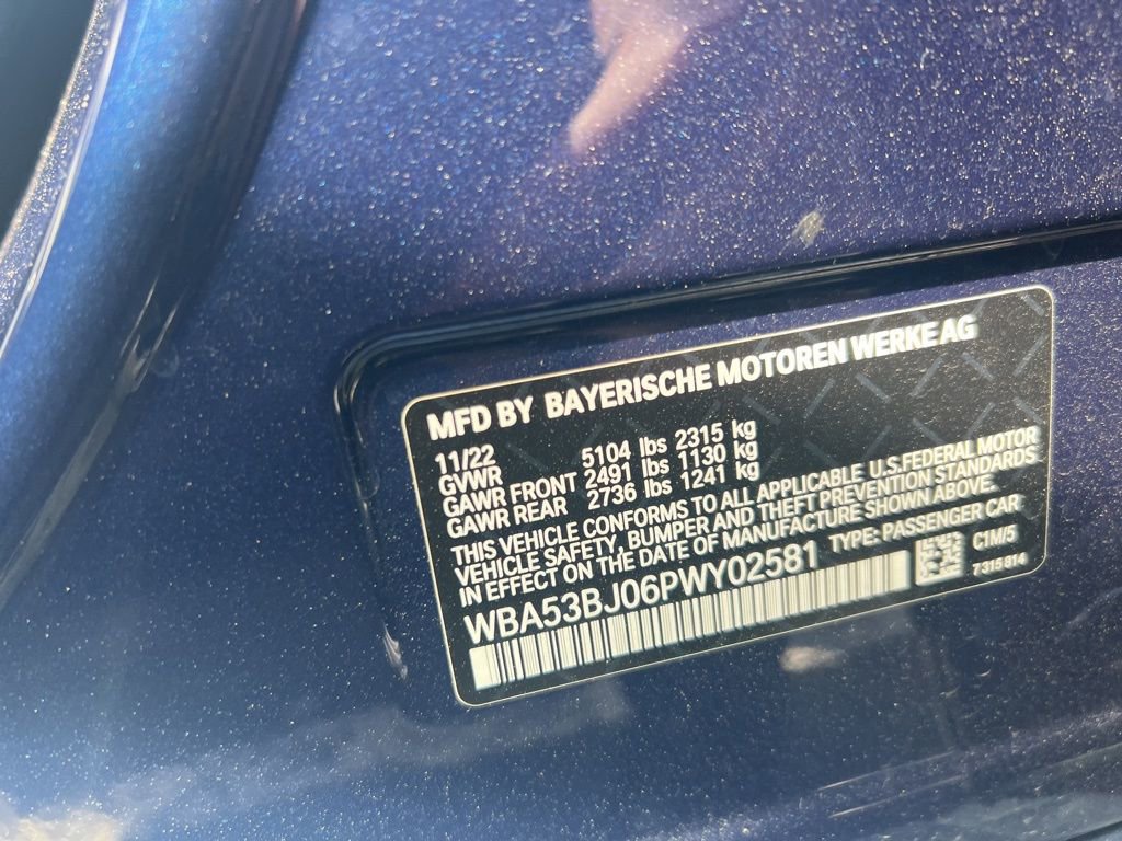 Used 2023 BMW 540i w/ M Sport Package image 19