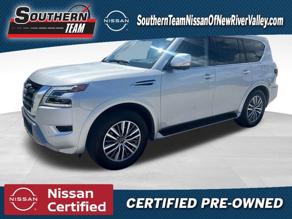 Certified 2024 Nissan Armada SL w/ Captain's Chairs Package
