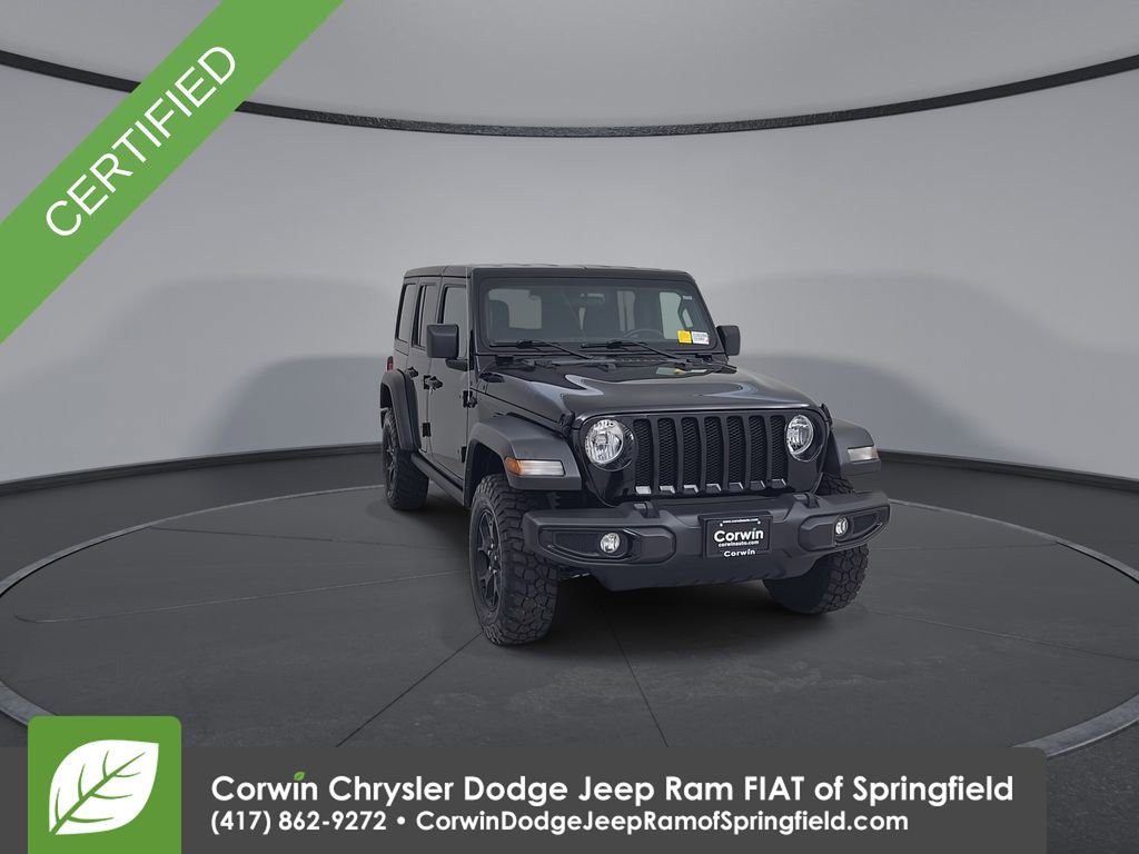 Certified 2022 Jeep Wrangler Unlimited Sport image 3