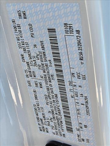 New 2025 Ford F150 Platinum w/ Equipment Group 702A High image 18