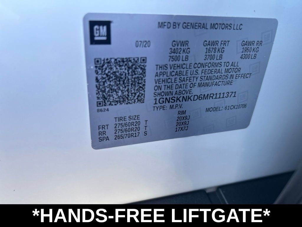 Used 2021 Chevrolet Tahoe LT w/ LT Signature Package image 16